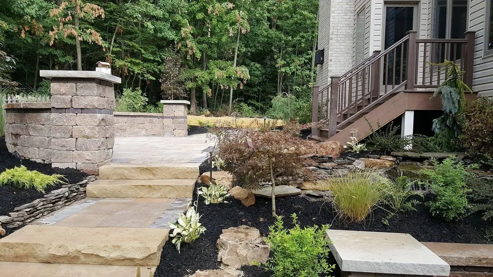 Local garden landscaping in Canton, OH by Dreamscape Contracting