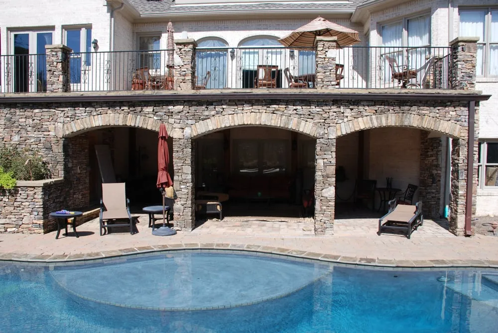 Custom garden landscaping for residential properties in Chelsea, AL by Dreamscape Landscapes