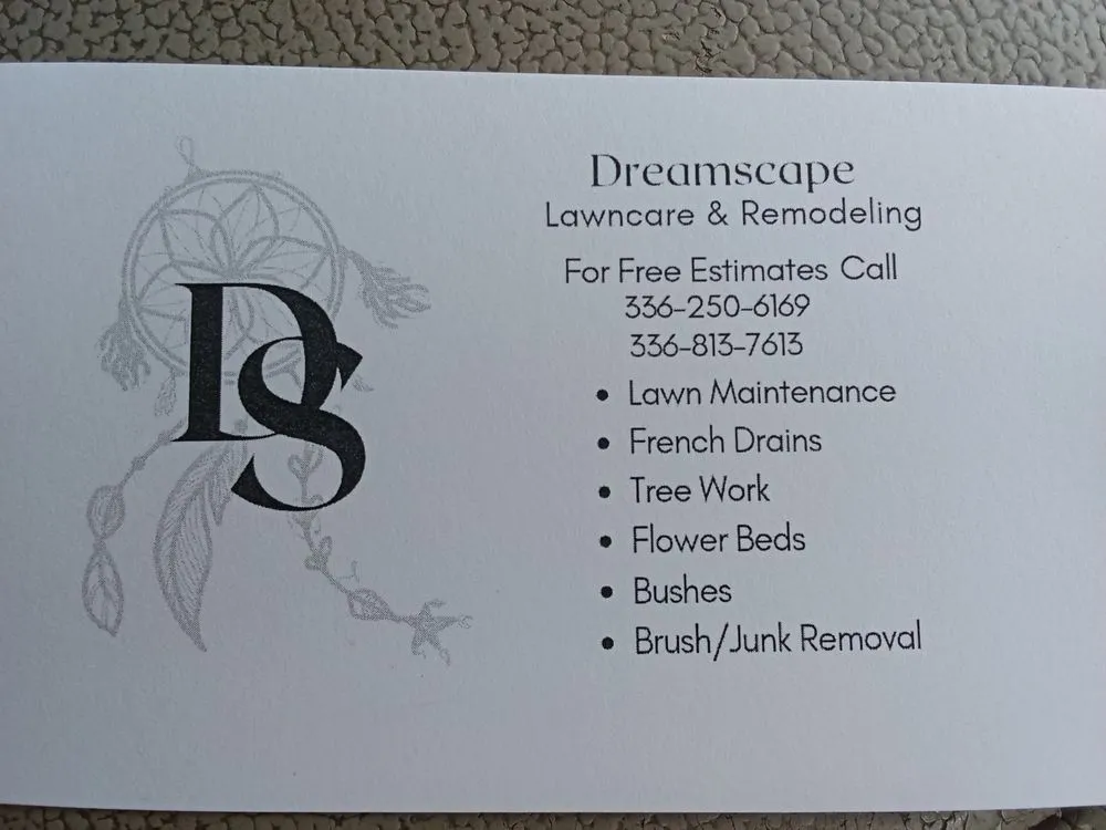 Local outdoor landscaping in Lexington, NC by Dreamscape Lawncare & Remodeling