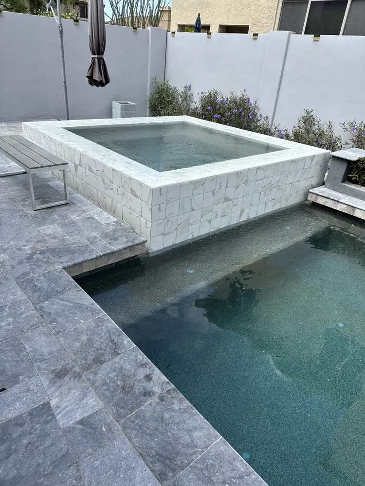 Custom garden landscaping in Luke Air Force Base, AZ - Dreamscape Pools