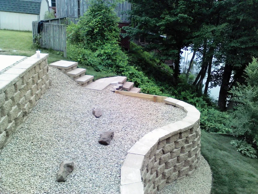 Top-rated residential landscaping in Sherwood, MI by Dreamscape