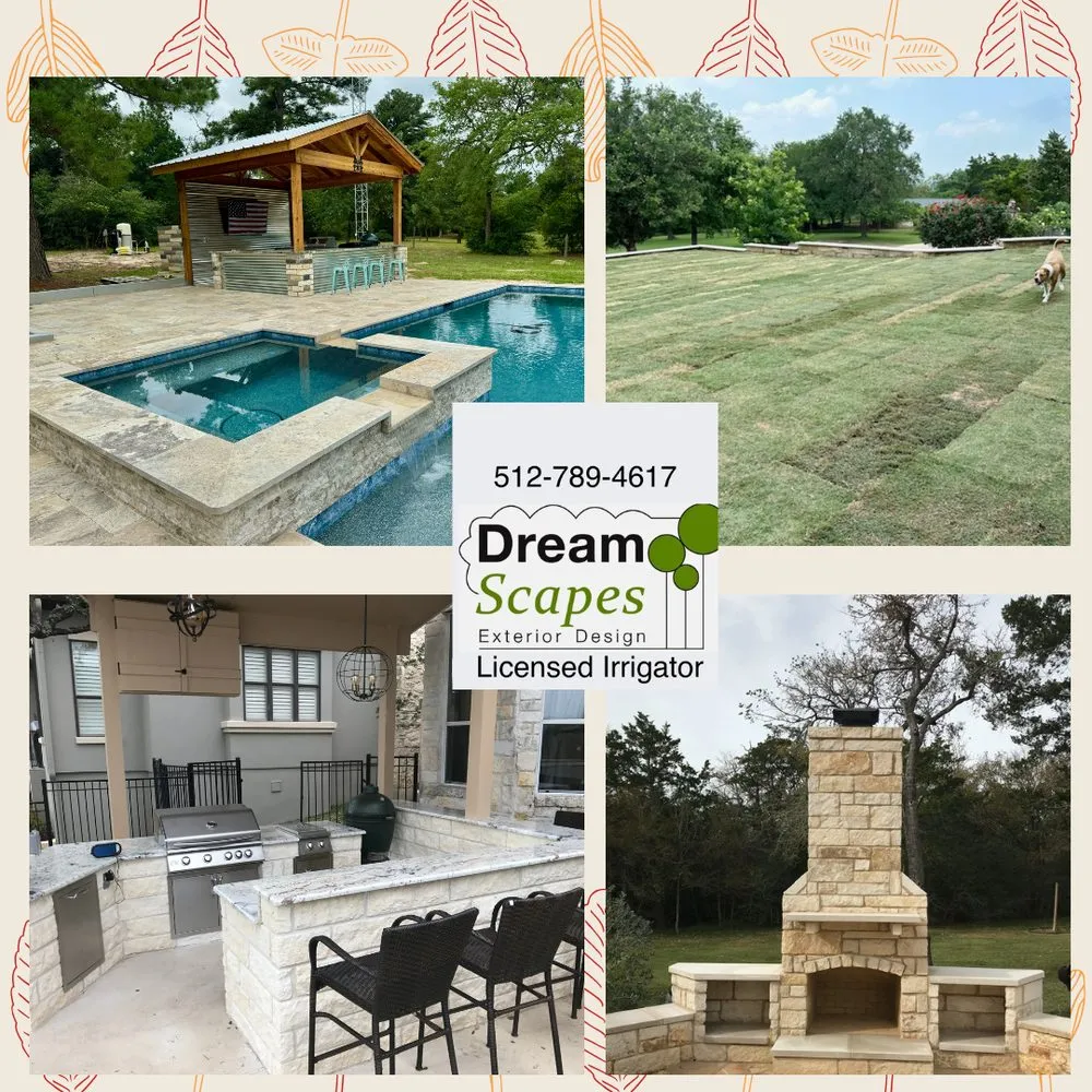 Affordable yard maintenance for homes in Bastrop, TX by DreamScapes