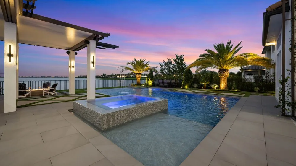 Custom residential landscaping in Parkland, FL by Dreamscapes By Zury