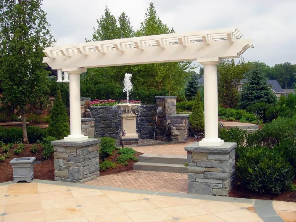 Professional landscape design for year-round maintenance in Hazlet, NJ by DreamScapes Landscaping