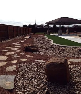 Reliable lawn mowing service with custom design across San Angelo, TX - Dreamscapes Outdoor Specialist