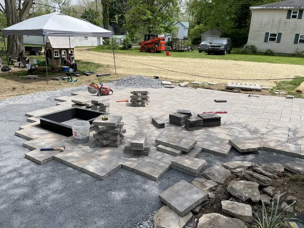 Custom outdoor landscaping for homes in Carlisle, PA by DreamScapes property management