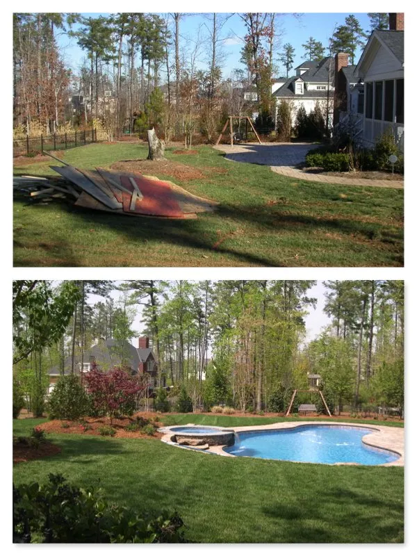 Trusted residential landscaping in Raleigh, NC by Dreamscapes