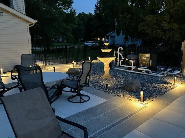 Local lawn mowing service with custom design across Grafton, OH - DREAMSCAPING