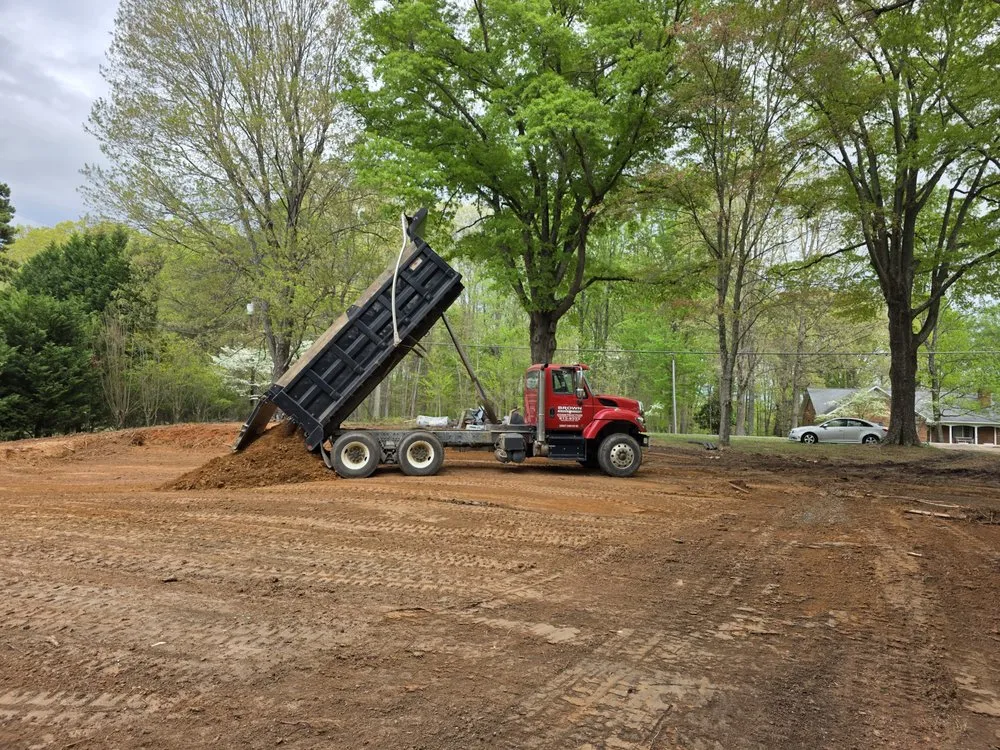 Affordable yard maintenance in Kernersville, NC by DreamSites Grading