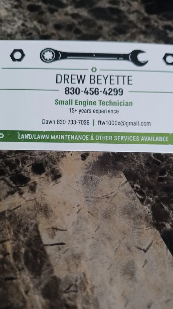 Custom lawn care service for homes in Fredericksburg, TX by Drew Beyette