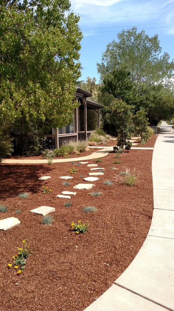 Professional landscape installation for beautiful yards in Santa Rosa, CA by Drew Coomes Landscaping & Maintenance