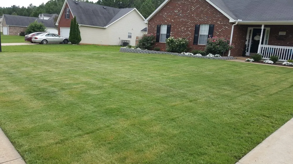 Custom garden landscaping in Covington, GA - Drew Lawn Care Service