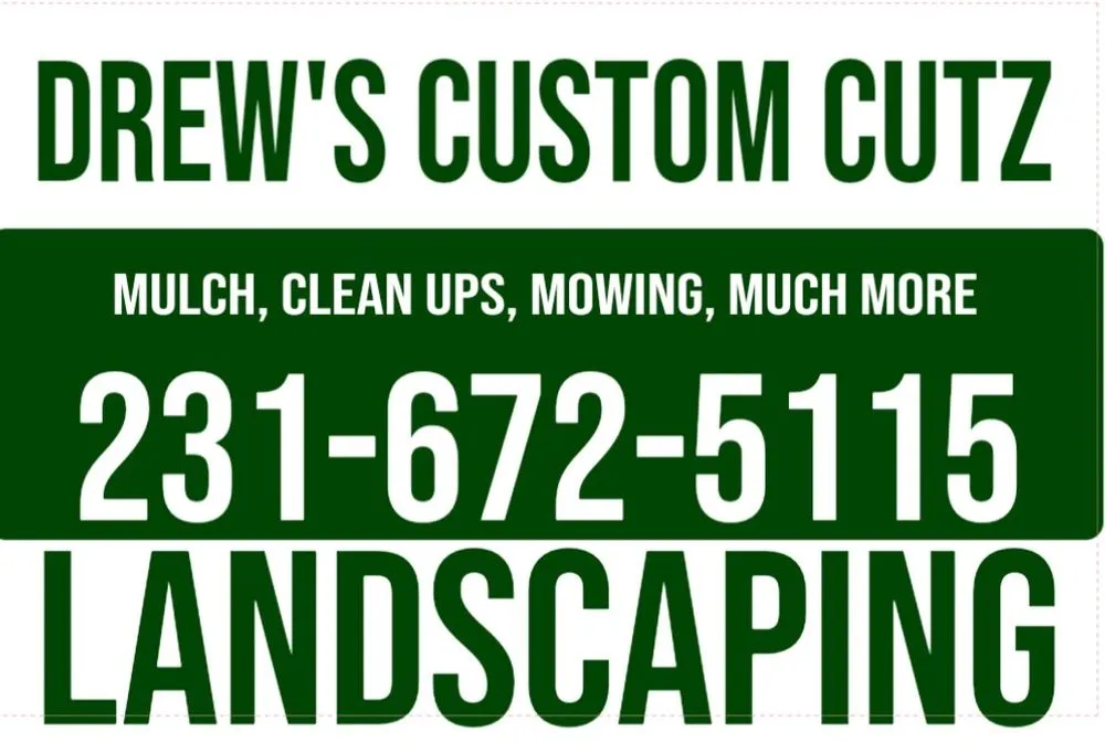 Top-rated outdoor landscaping in Fruitport Charter Township, MI - Drew's Customs Cutz & Landscaping