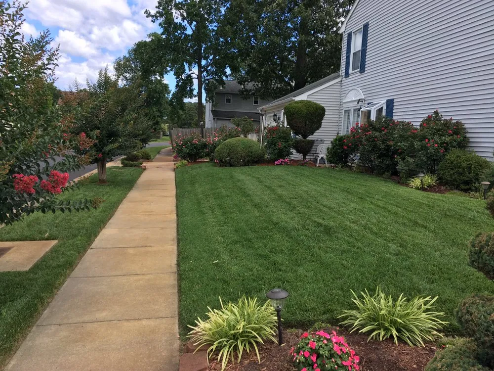 Professional garden landscaping for homes in Carrsville, VA by Drew’s Food Forest & Edible Landscaping