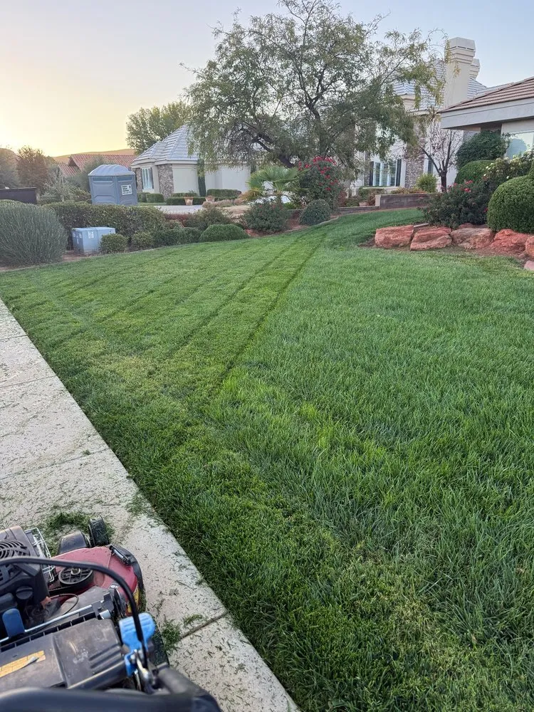 Affordable lawn care service in St. George, UT by Drew's Lawn Care & Landscaping