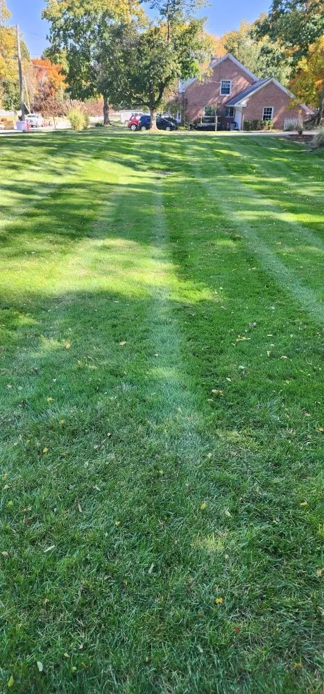 Custom landscape installation in Medina, OH - Drews property management