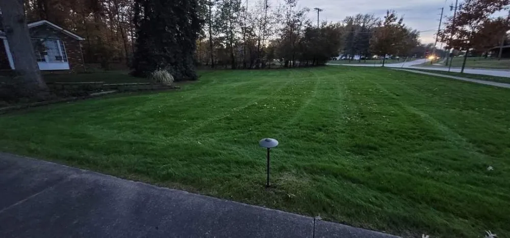 Expert outdoor landscaping for residential properties in Medina, OH by Drews property management