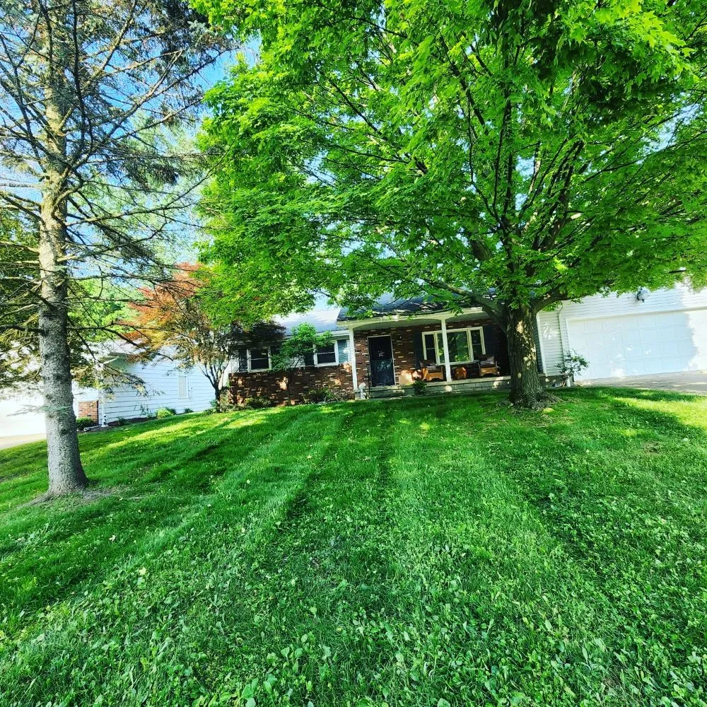 Reliable landscaping services for homes in Medina, OH by Drews property management