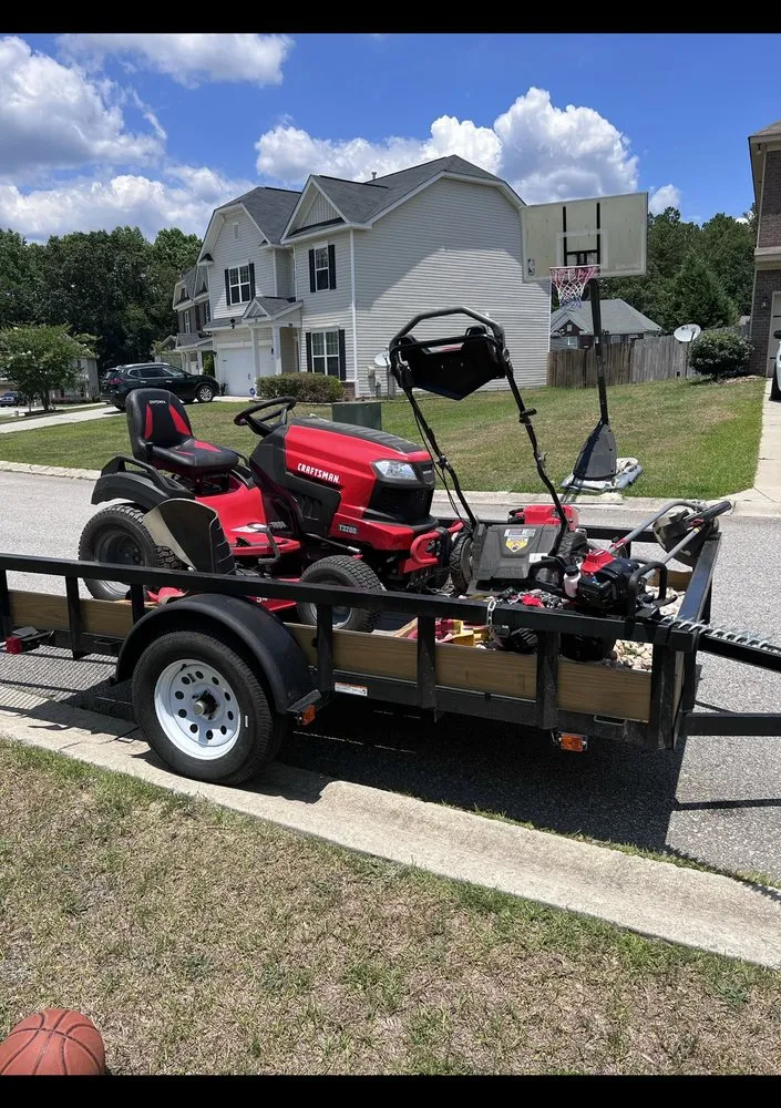 Professional landscape installation for outdoor upgrades in Columbia, SC by Dreydoggs Lawn & Garden Service