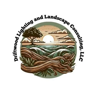 Driftwood lighting and landscape consulting Logo