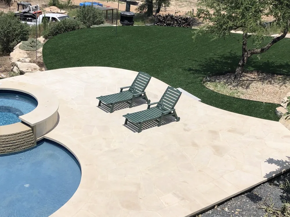 Custom landscape design near you in Dripping Springs, TX by Drip Landscape and Tree Service