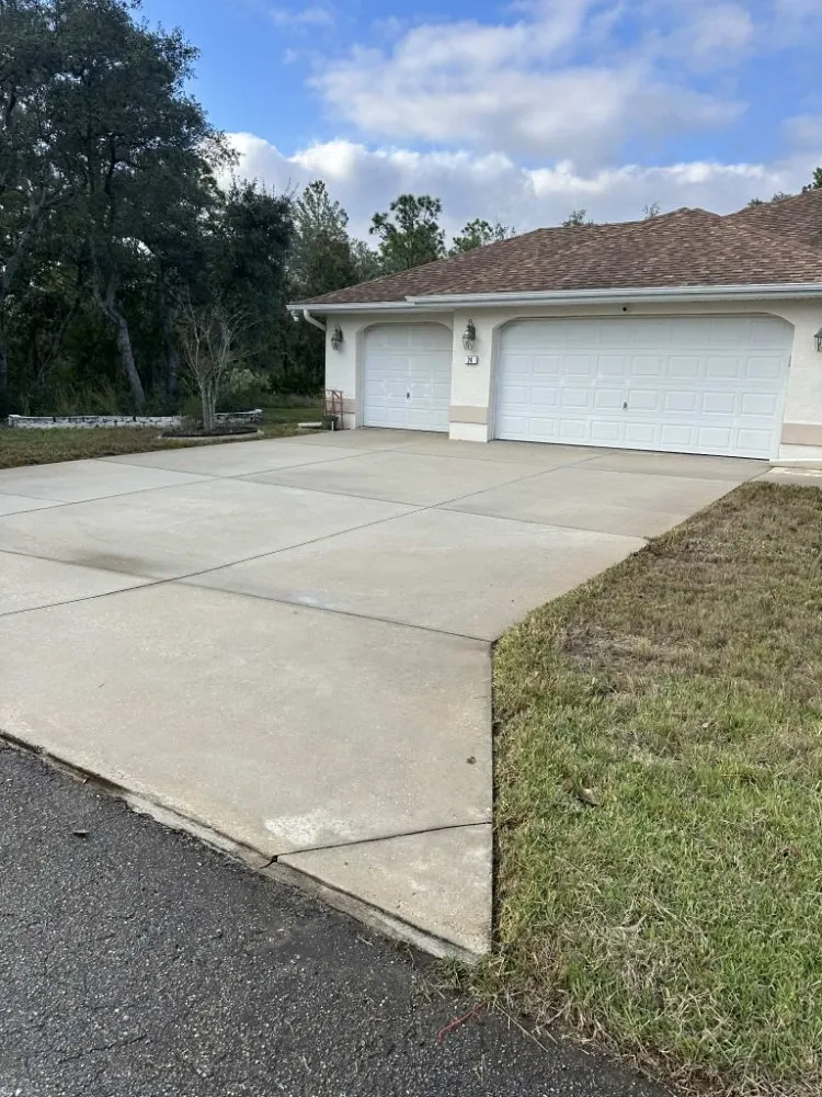 Affordable landscape installation in Hernando, FL by Drippen' Clean Pressure washing