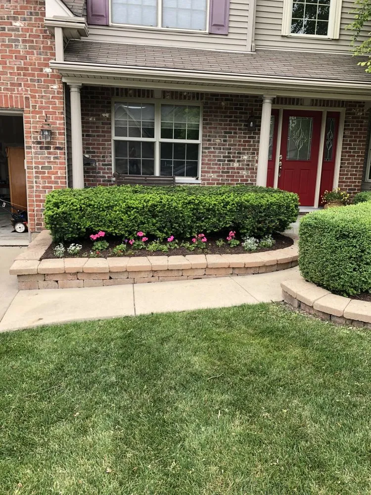 Top-rated lawn mowing service in Plainfield, IL by Driven Landscapes