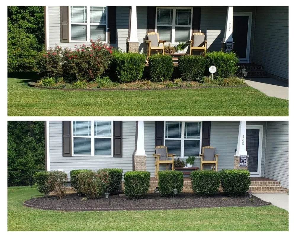 Custom lawn mowing service for year-round maintenance in Clayton, NC by Driver's Landscaping