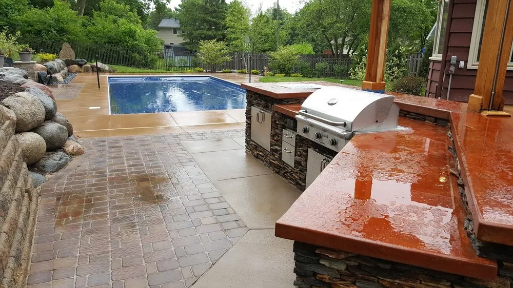 Local garden landscaping for outdoor upgrades in Watertown, MN by DRMP Concrete & Masonry