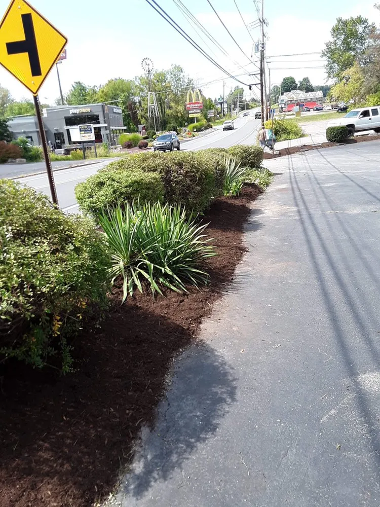Local garden landscaping with custom design across Factoryville, PA - Drobish Quality Lawn Care