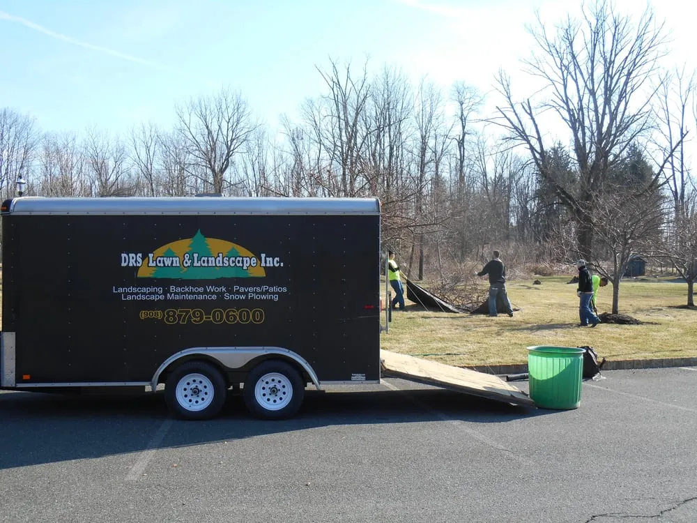 Custom outdoor landscaping in Long Valley, NJ by DRS Lawn & Landscape