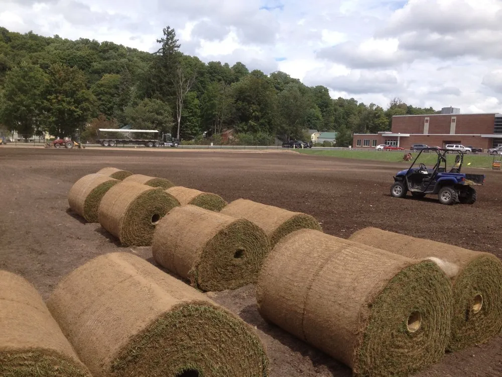 Professional garden landscaping with custom design across Schuylerville, NY - Drumm's Turf Services