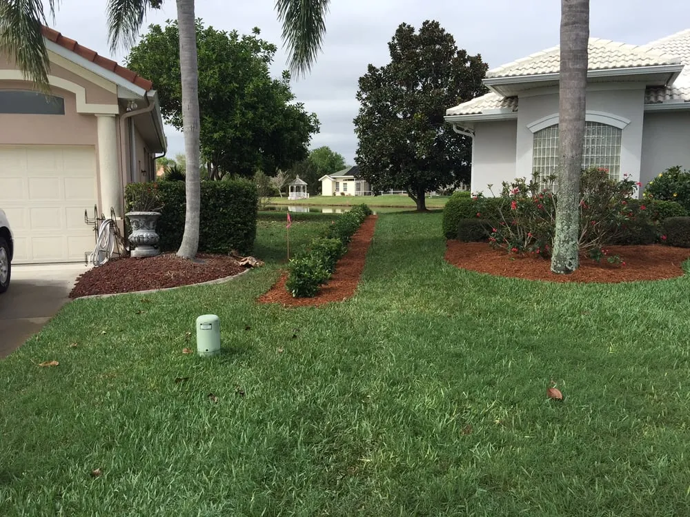 Expert landscape design in Melbourne, FL by Druse Landscaping And Tree Services