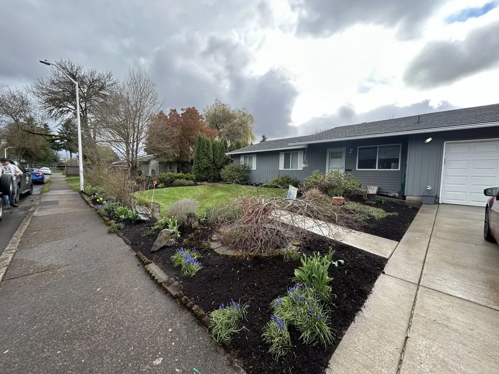 Custom landscape installation for homes in Cornelius, OR by Dry Creek Landscaping and Construction
