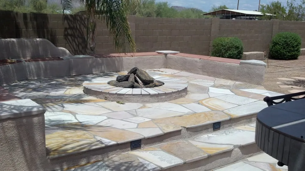 Professional residential landscaping in Apache Junction, AZ by Dryland Homewerks