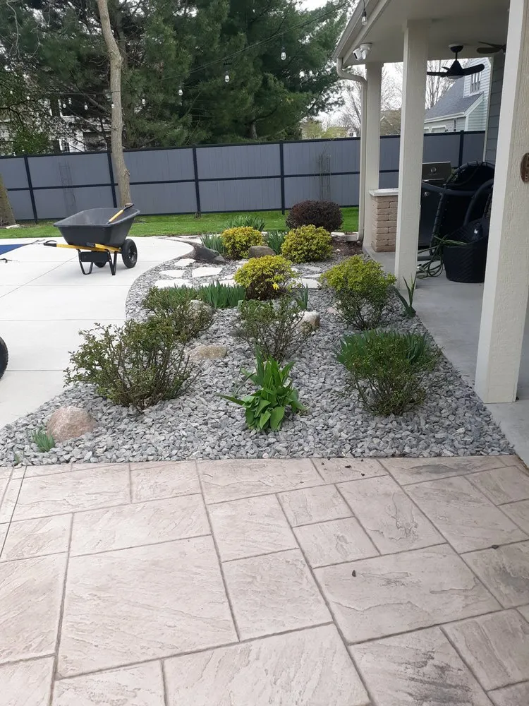 Professional outdoor landscaping in Marshfield, WI by D's Exterior Home Improvements