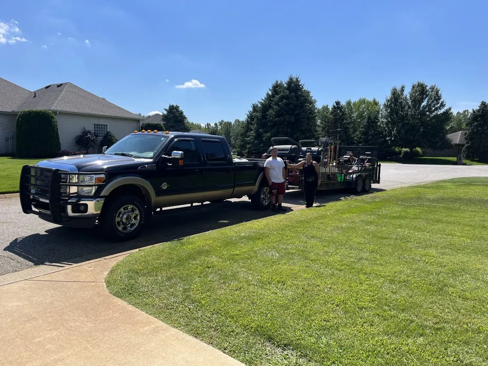 Custom landscape design with custom design in Elkhart, IN by DS Groundscare