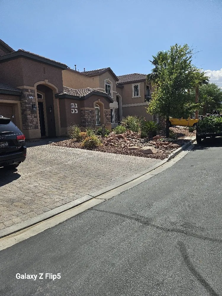 Custom outdoor landscaping for year-round maintenance across Pahrump, NV - D&S Landscape & Maintenance