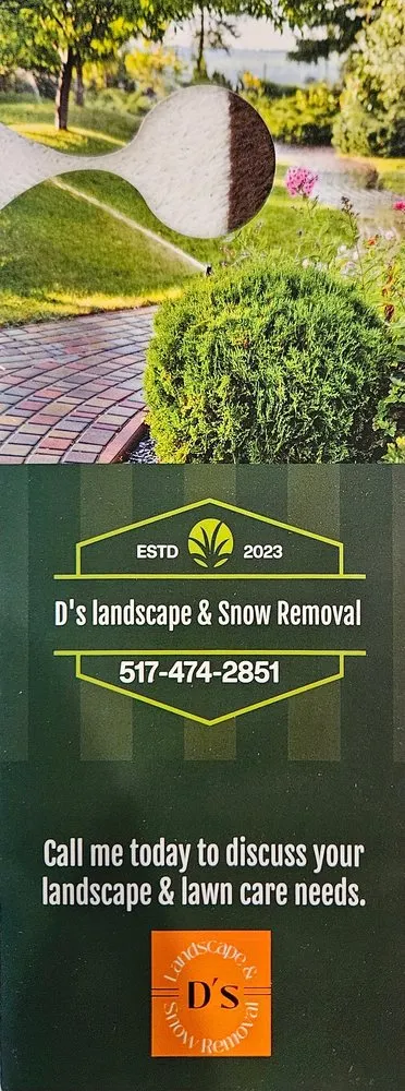 Affordable landscape design in Middleville, MI by D's Landscape & Snow Removal