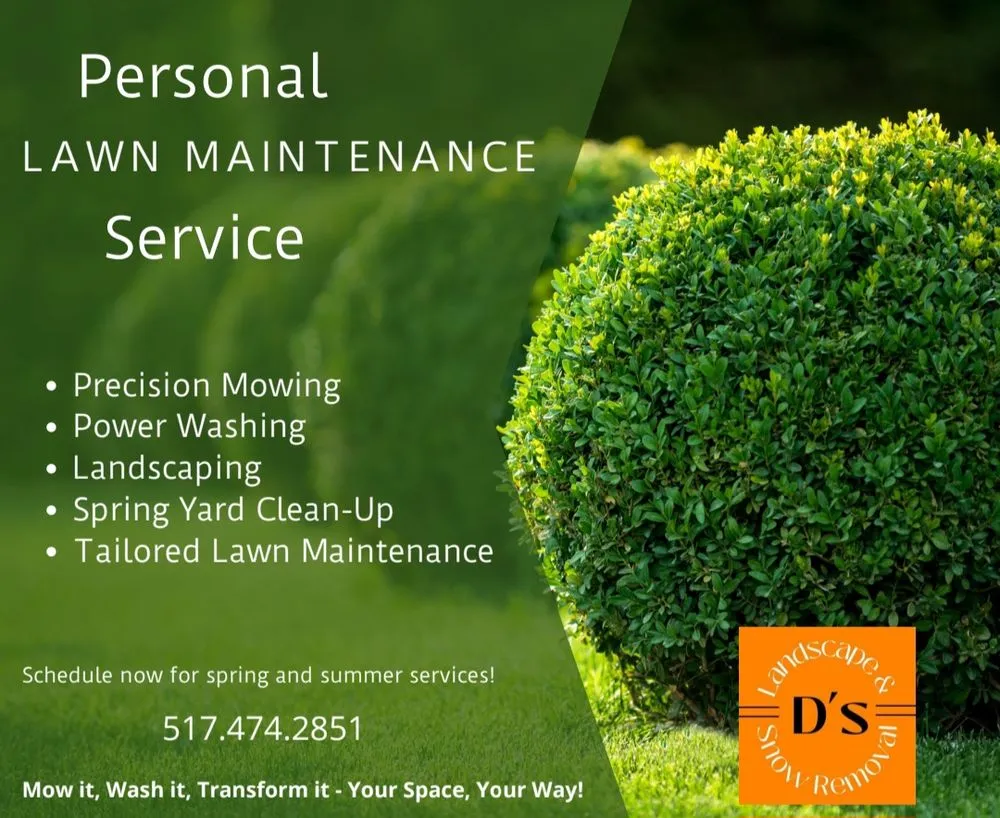 Expert lawn care service with custom design across Middleville, MI - D's Landscape & Snow Removal