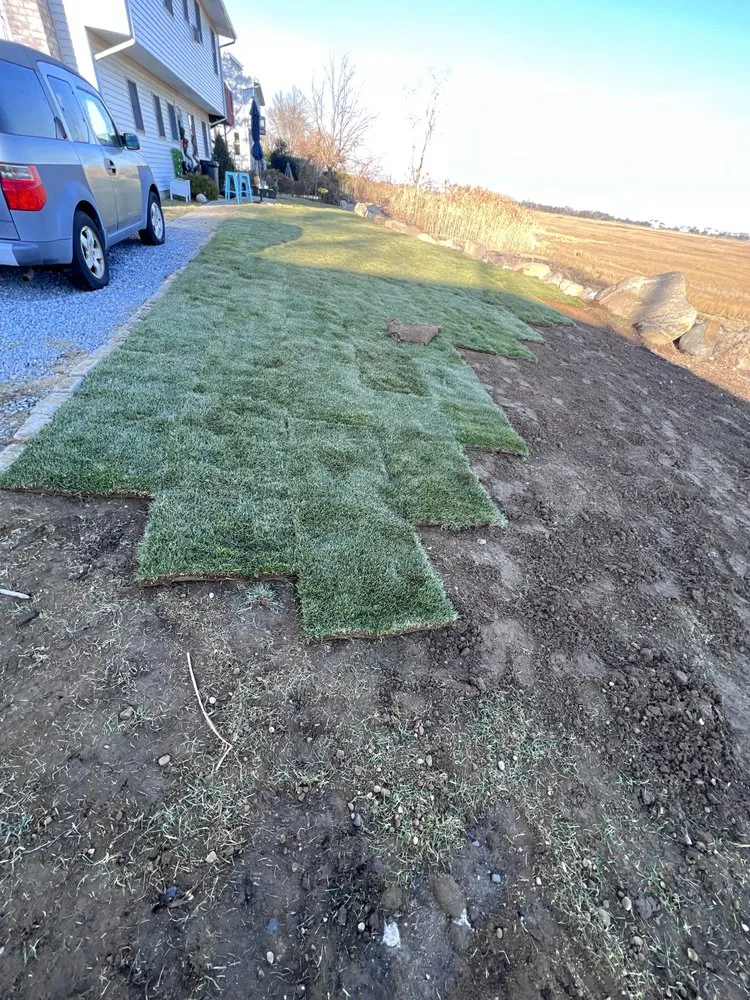 Expert lawn mowing service with custom design across Bay Shore, NY - D&S Landscape