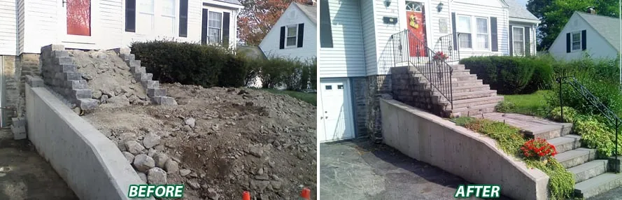 Local outdoor landscaping for homes across Worcester, MA - D.S. Landscapes