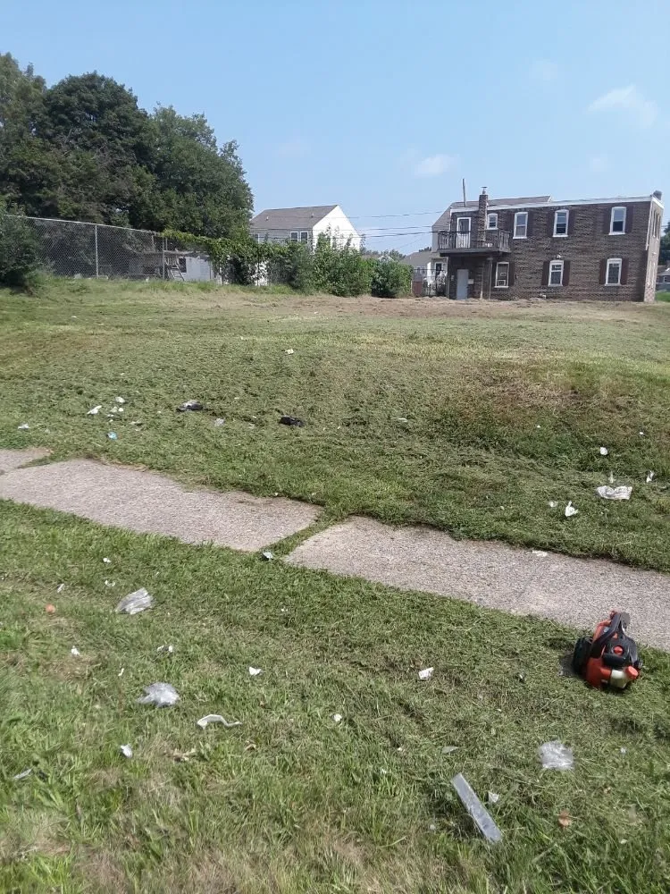 Custom garden landscaping in Chester, PA by D&S Property Maintenance