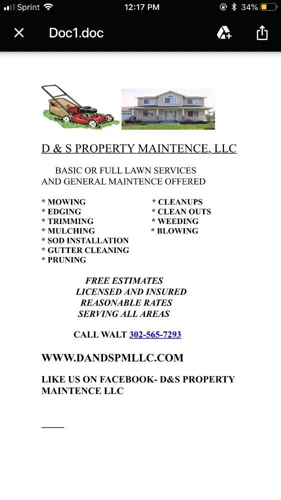 Custom lawn mowing service experts serving Chester, PA - D&S Property Maintenance