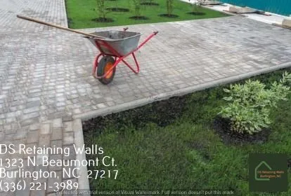 Top-rated yard cleanup service for year-round maintenance in Burlington, NC by DS Retaining Walls