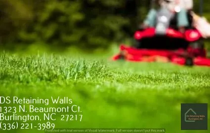 Expert lawn care service experts serving Burlington, NC - DS Retaining Walls