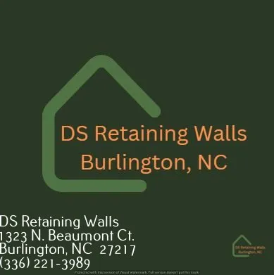 Expert yard maintenance for residential properties in Burlington, NC by DS Retaining Walls