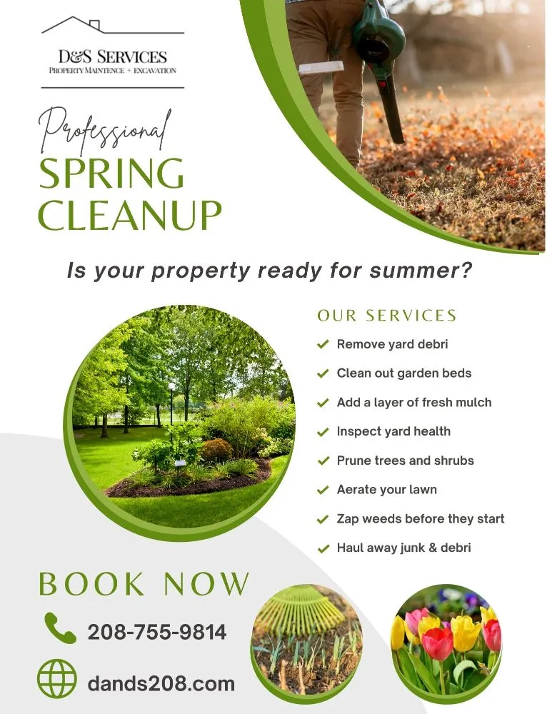 Expert yard cleanup service experts serving Spirit Lake, ID - D&S Services