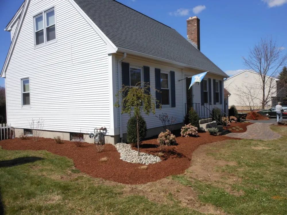 Affordable landscape installation in Bolton, CT - D&S Yardworks