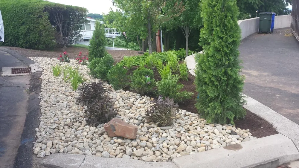 Affordable landscape design for residential properties in Bolton, CT by D&S Yardworks